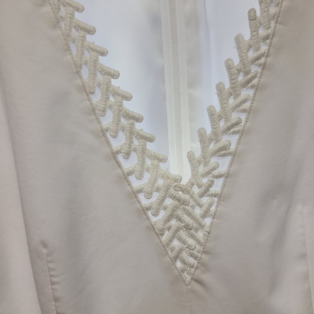 Elie Tahari White Sondra High Low Dress - Picture 4 of 5